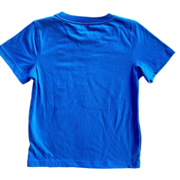 Calvin Klein Jeans Boys Blue Logo Tee Shirt Size 4 - Picture 3 of 4